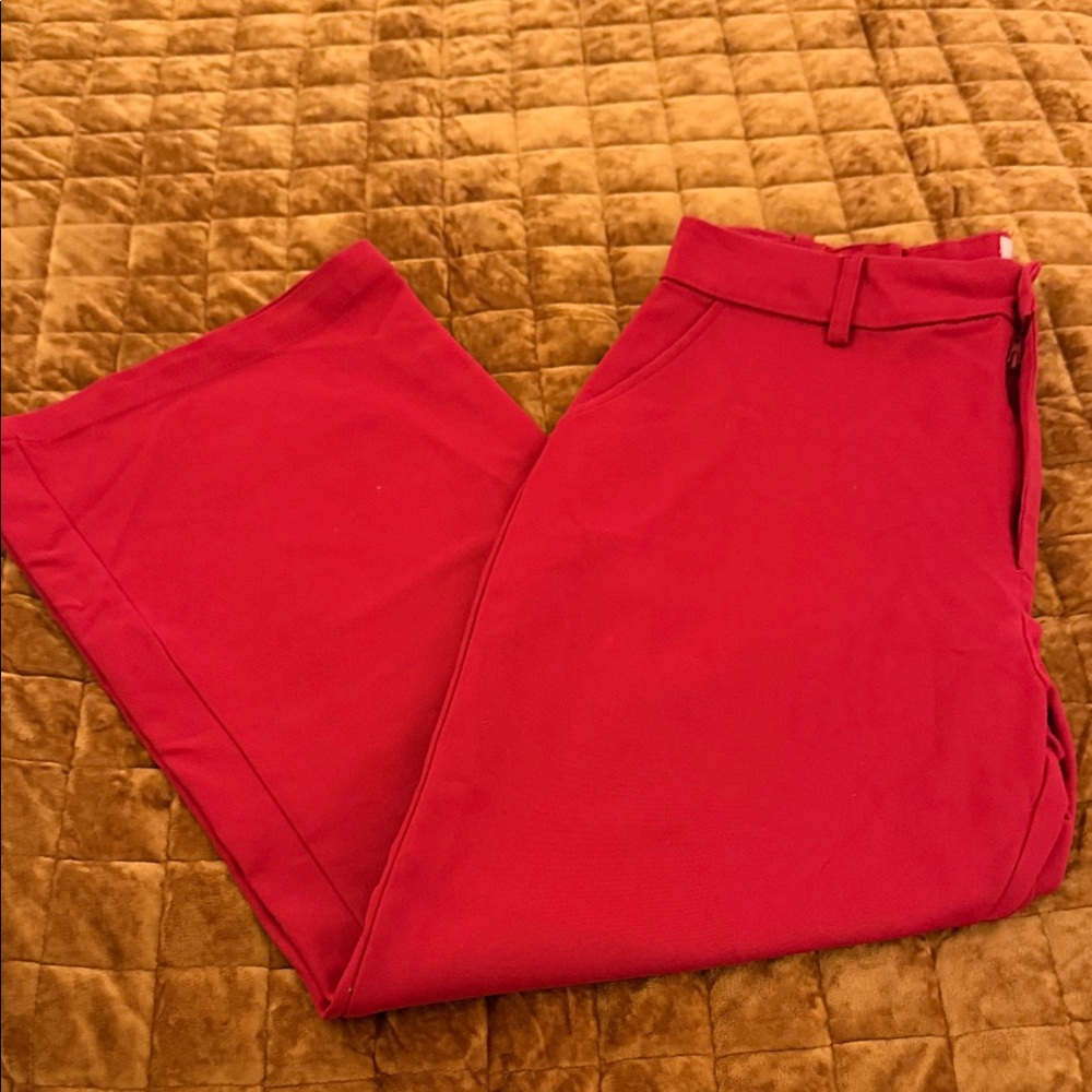 Show Me Your MuMu Dark Red Chinos
